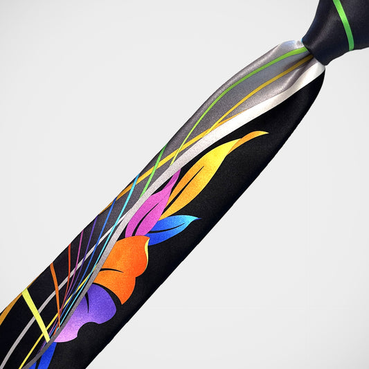 'Graphic Floral - Multi' Tie