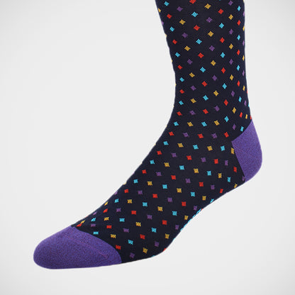 'Diamonds in Colours' Socks