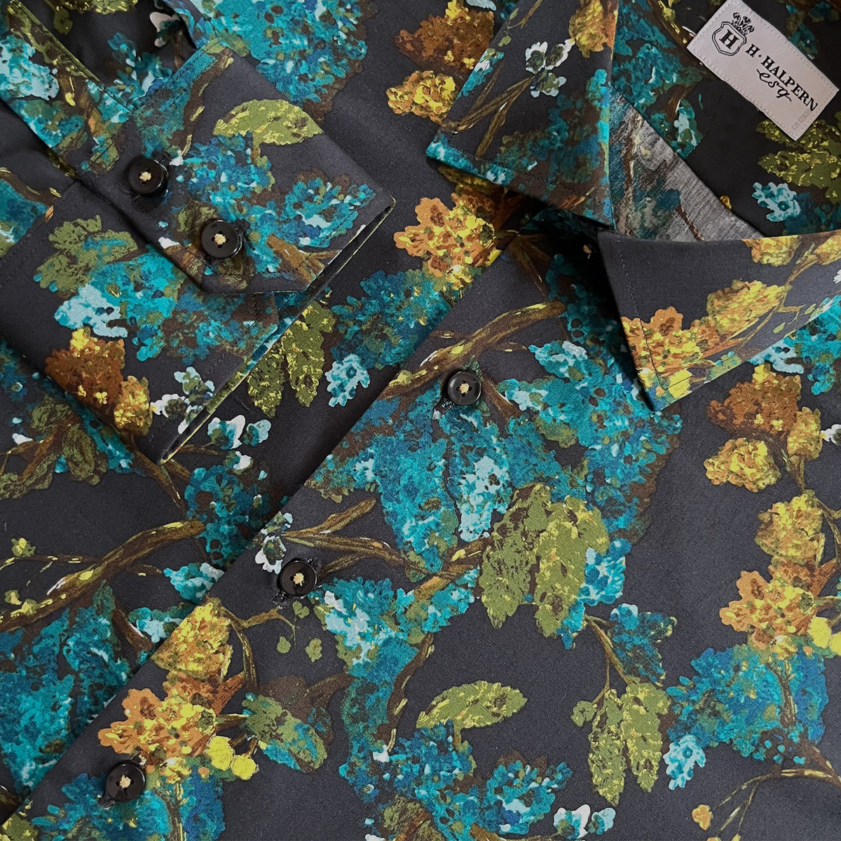 'Festive Floral' Sport Shirt