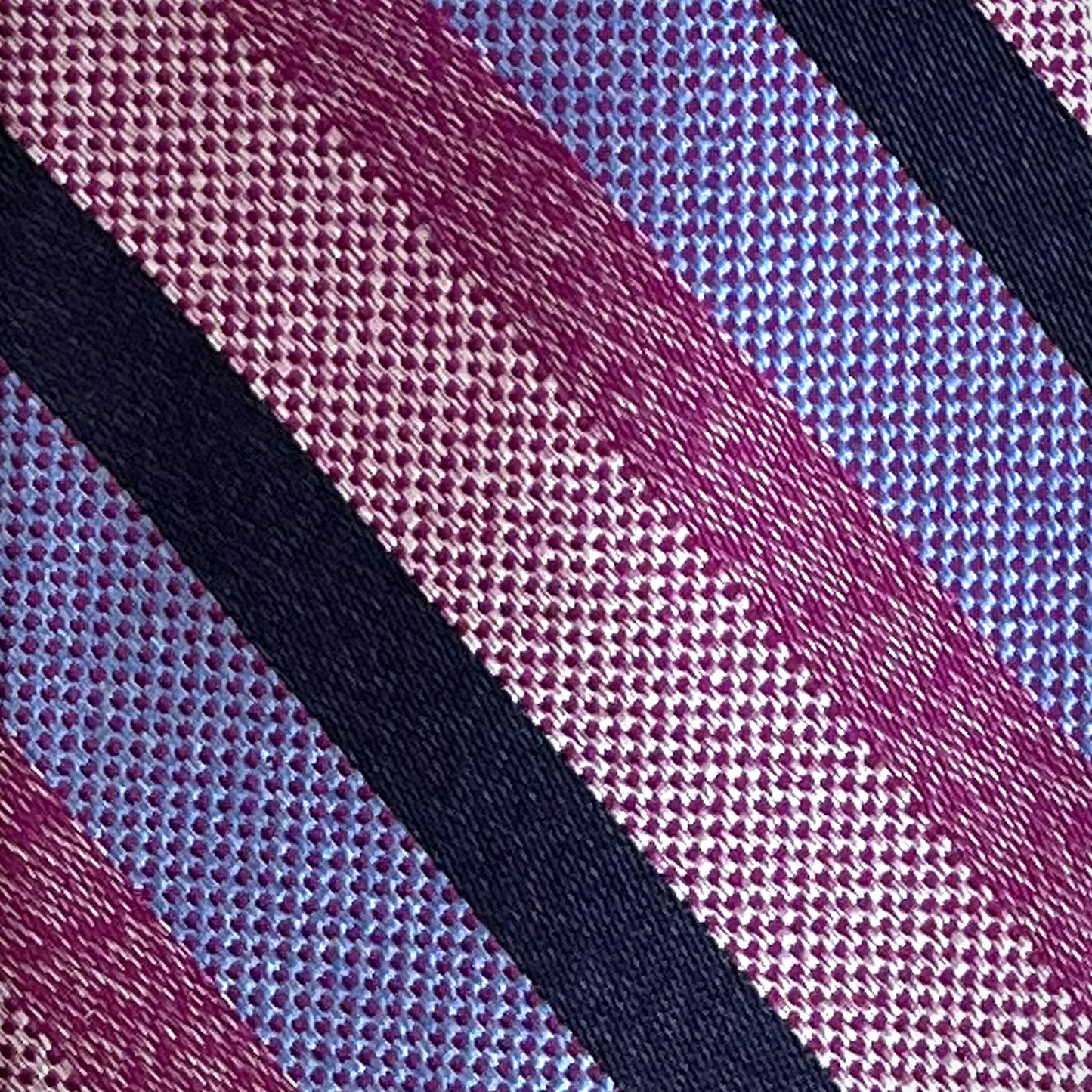 'Pop of Pink Stripe' Tie