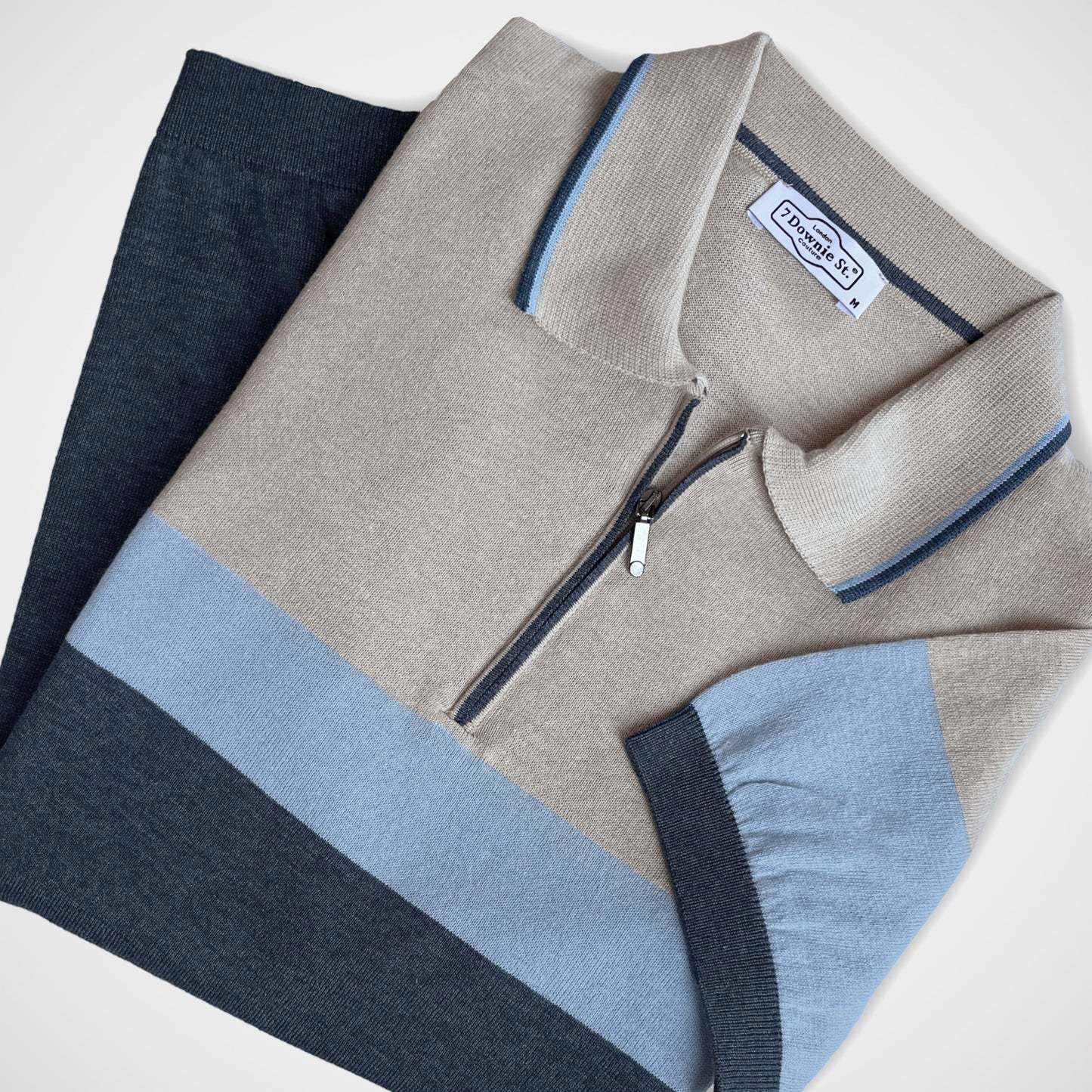 'Tri-Colour Polo' Short Sleeve Shirt