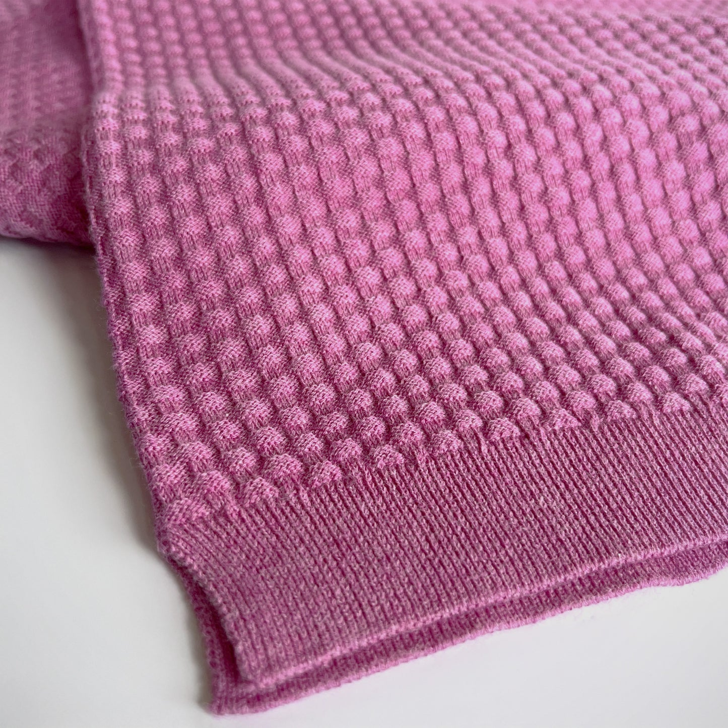 'Zip Mock - Magenta' Sweater