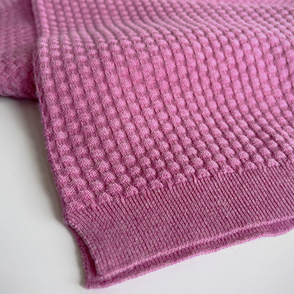 'Zip Mock - Magenta' Sweater