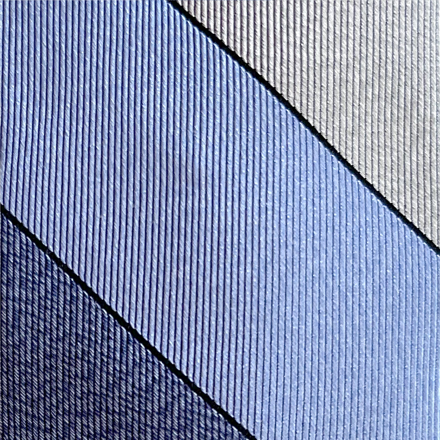 'Broad Blue Stripe' Tie