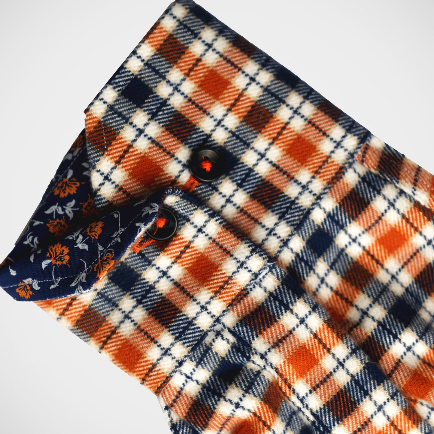 'Pumpkin Spice Flannel' Sport Shirt