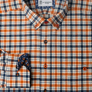 'Pumpkin Spice Flannel' Sport Shirt