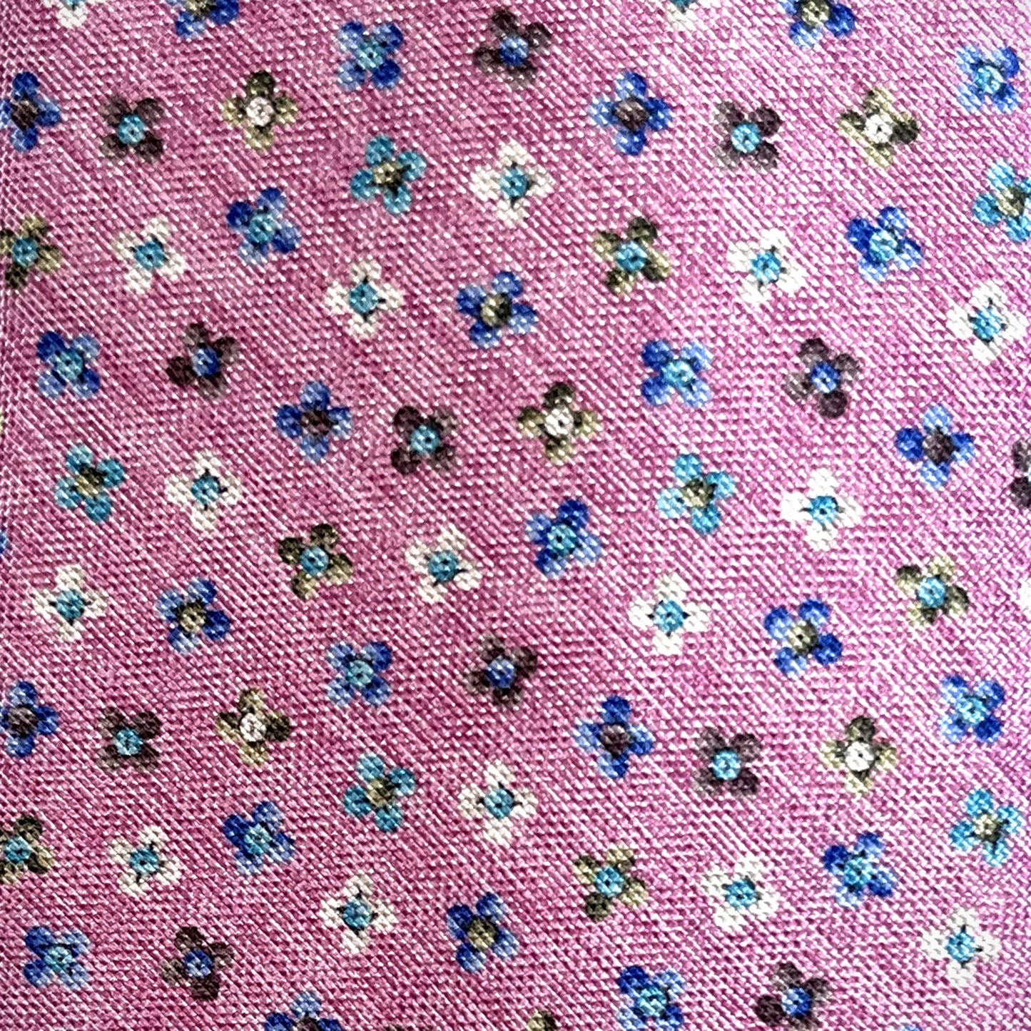 'Floral Neat on Pink' Tie