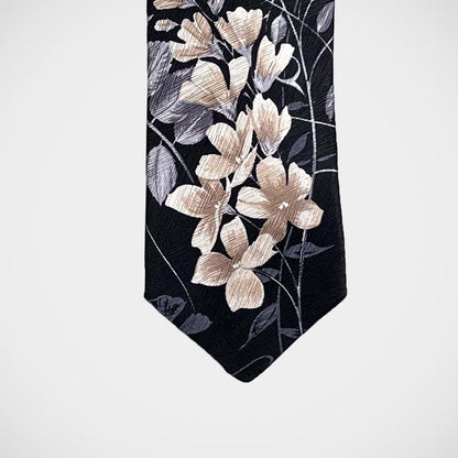 'Elegant Floral Tip' Tie