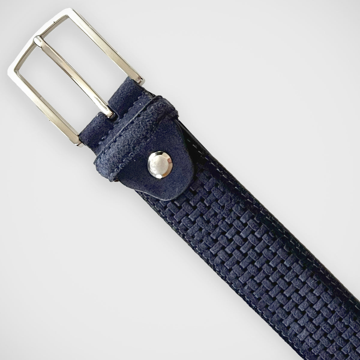 ‘Nubuck - Navy' Belt
