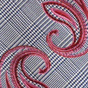 'Sweetheart Paisley on Check' Tie