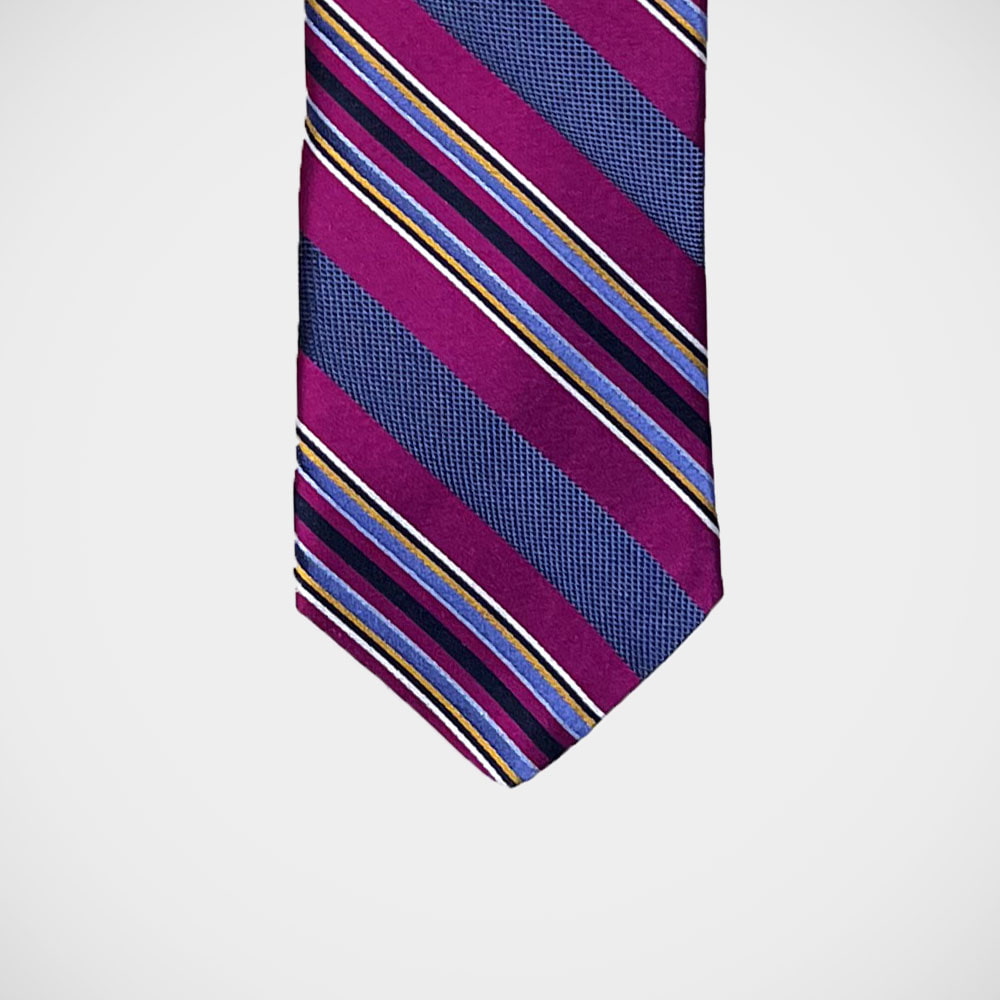 'Fuchsia Blazer Stripe' Tie