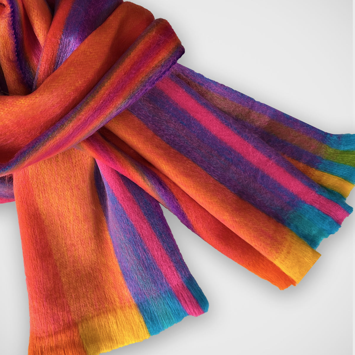 'Vibrant Stripe' Scarf