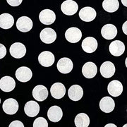 'Random Dots on Black' Tie