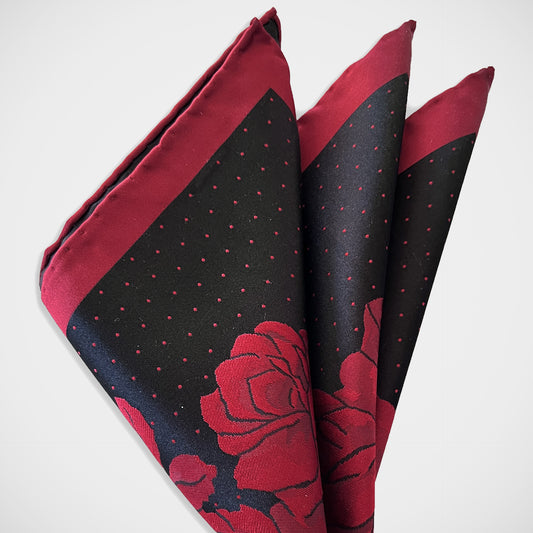 ‘Rose Reversible’ Pocket Square