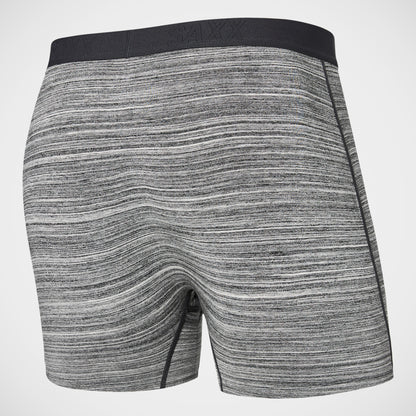 'Grey Heathered Stripes' Boxer Briefs