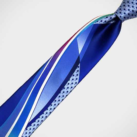 'Waves of Blue' Tie