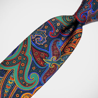 'Wild Green Paisley' Tie