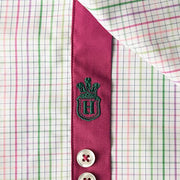 H. Halpern Esq. 'Spring Check' Dress Shirt logo