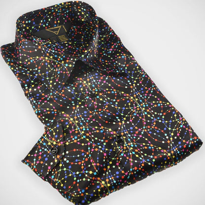 Vitaliano 'Confetti' Silk Shirt