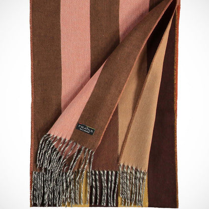 'Bold Stripes - Camel' Scarf