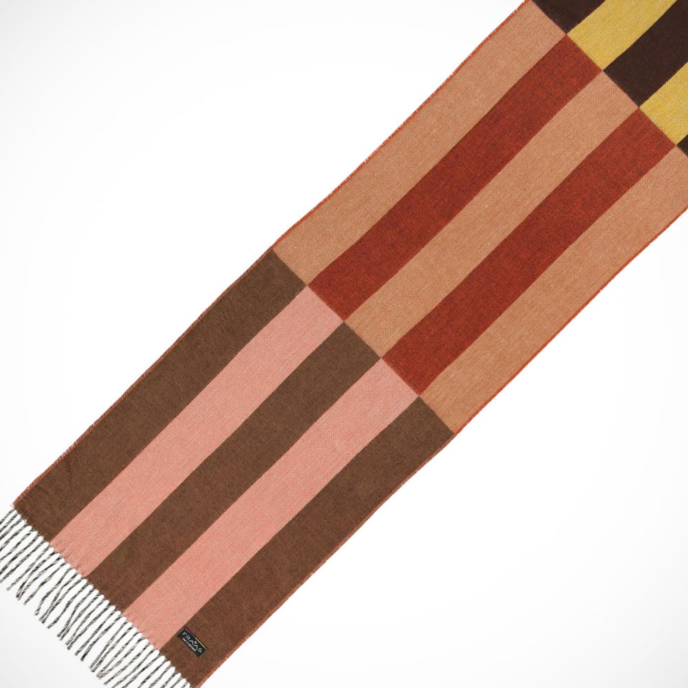 'Bold Stripes - Camel' Scarf