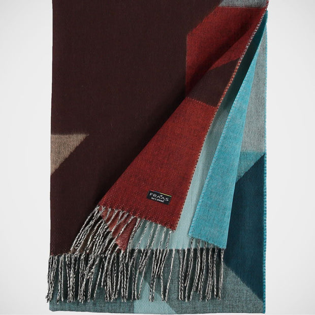 'Houndstooth - Turquoise' Scarf