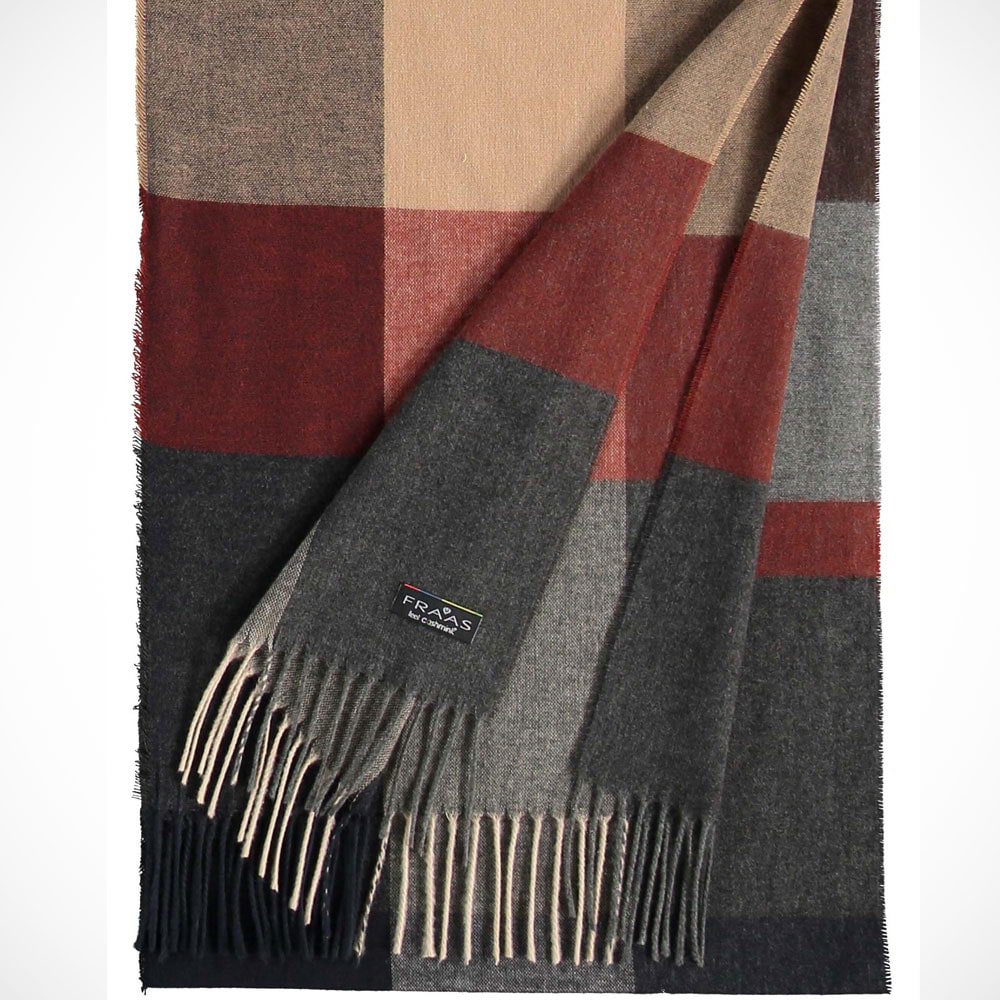 'Colour Blocks - Camel' Scarf