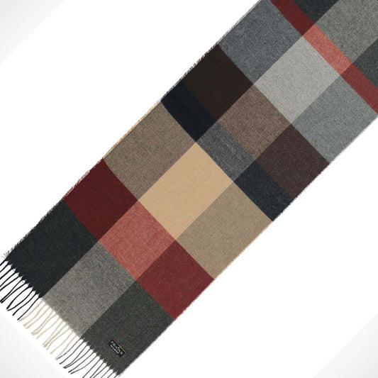 'Colour Blocks - Camel' Scarf