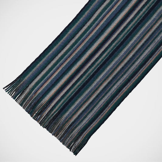 'Reversible Stripes - Blues' Scarf