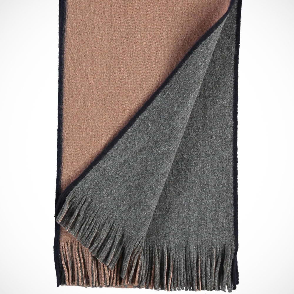 'Reversible - Camel/Grey' Scarf