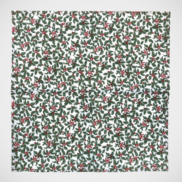 'Mistletoe' Christmas Pocket Square