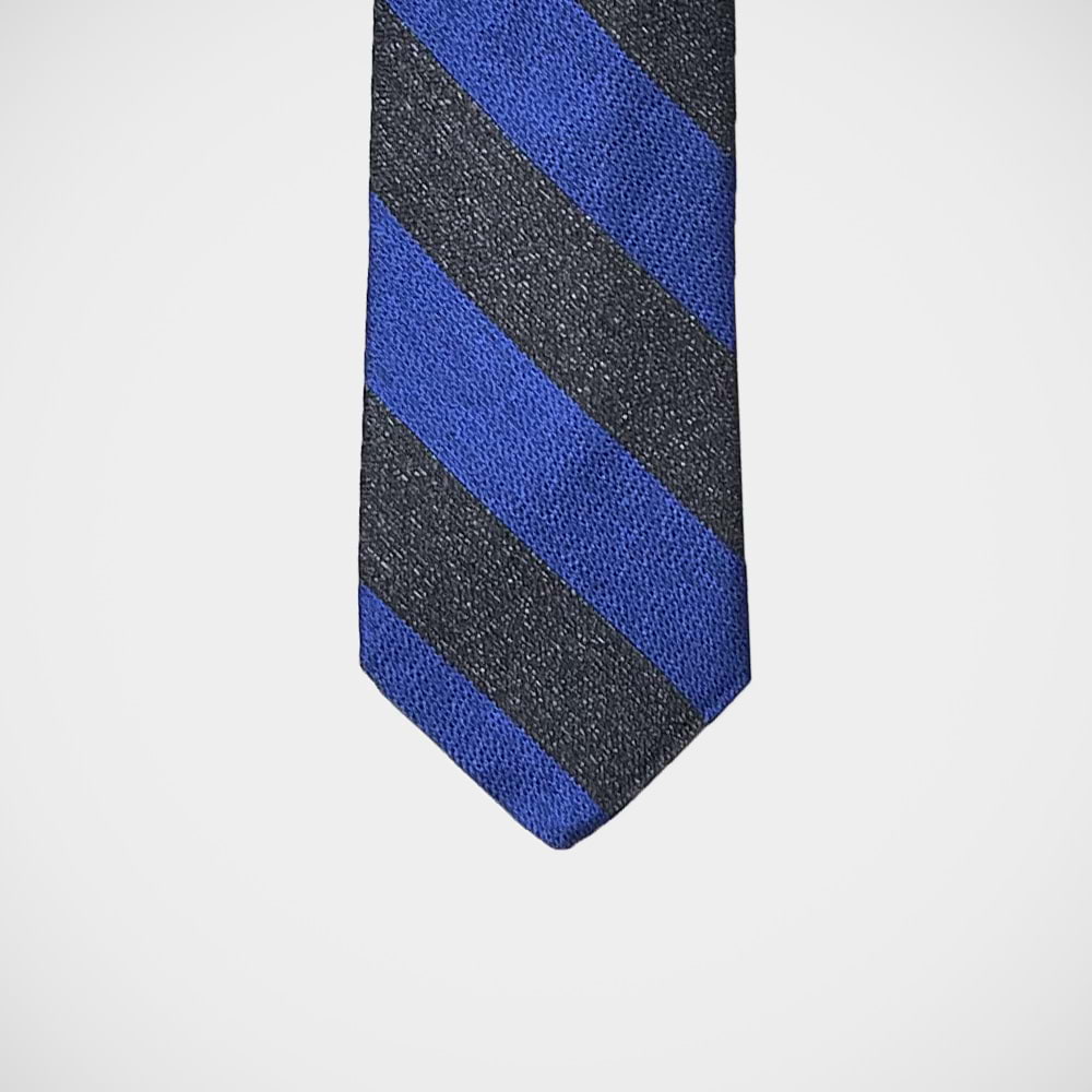 'Royal & Grey Blazer Stripe' Tie