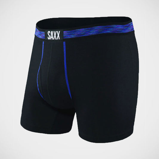 'Black Space Dyed' Boxer Briefs