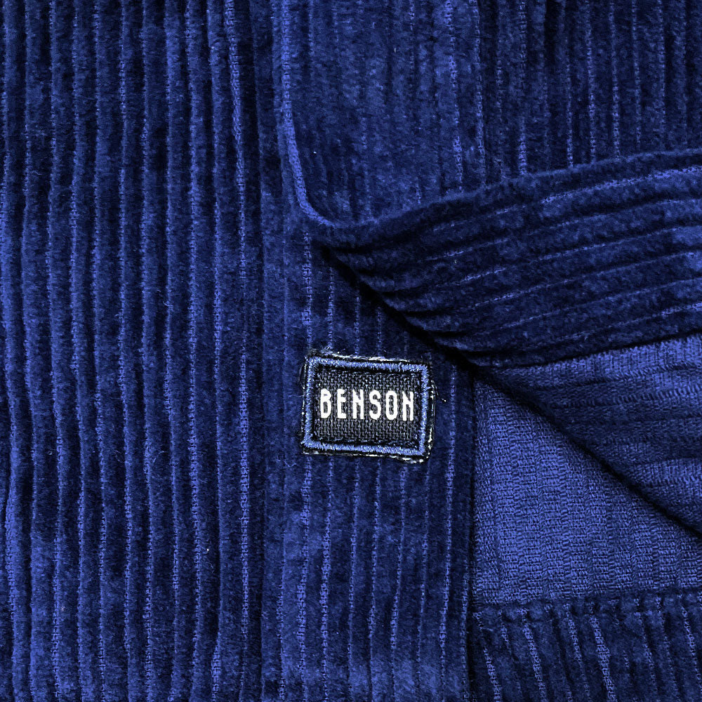 'Corduroy Shirt Jacket - Navy' Sport Shirt