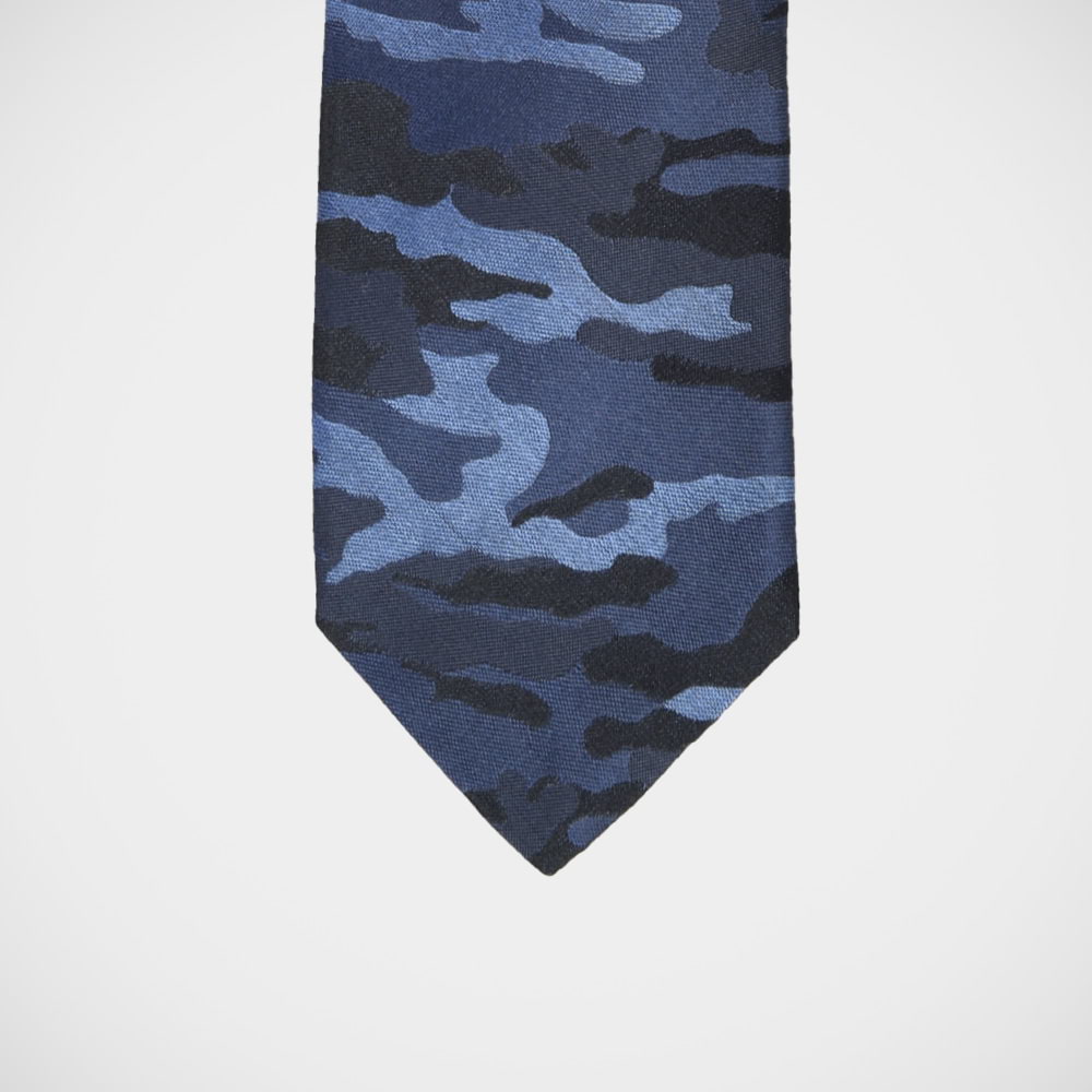 'Camo in Blue' Tie