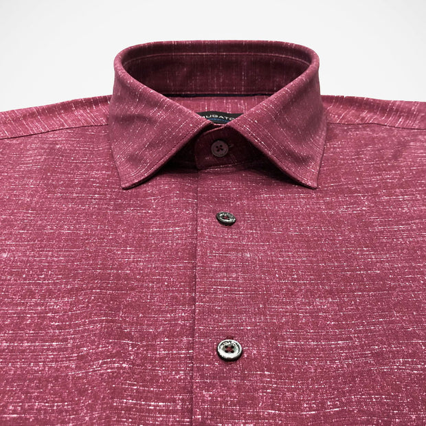 'Cabernet Melange' OoohCotton Tech Sport Shirt