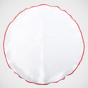 H. Halpern Esq. ‘White with Red Trim’ Pocket Circle