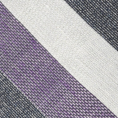 'Mauve & Navy Stripe' Tie