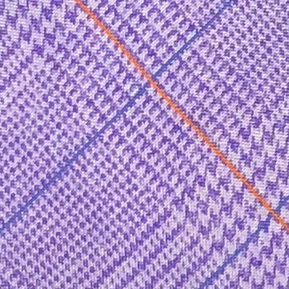 'Purple Glen Check' Tie