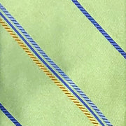'Spring Green Satin Stripe' Tie