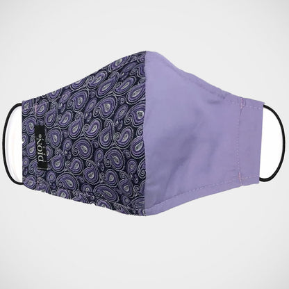 'Half & Half Purple' Non-Medical Mask