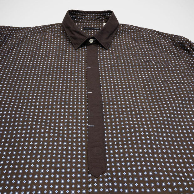 'Brown Neat' Sport Shirt