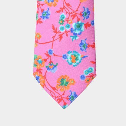 H. Halpern Esq. 'Pink Floral' Tie
