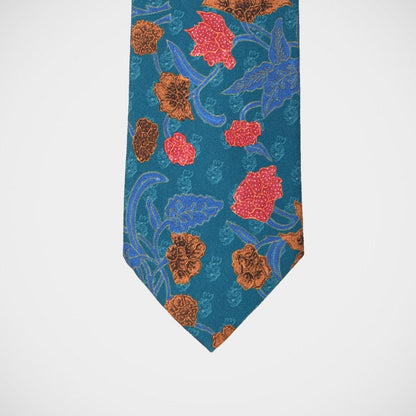 H. Halpern Esq. 'Teal Floral' Tie