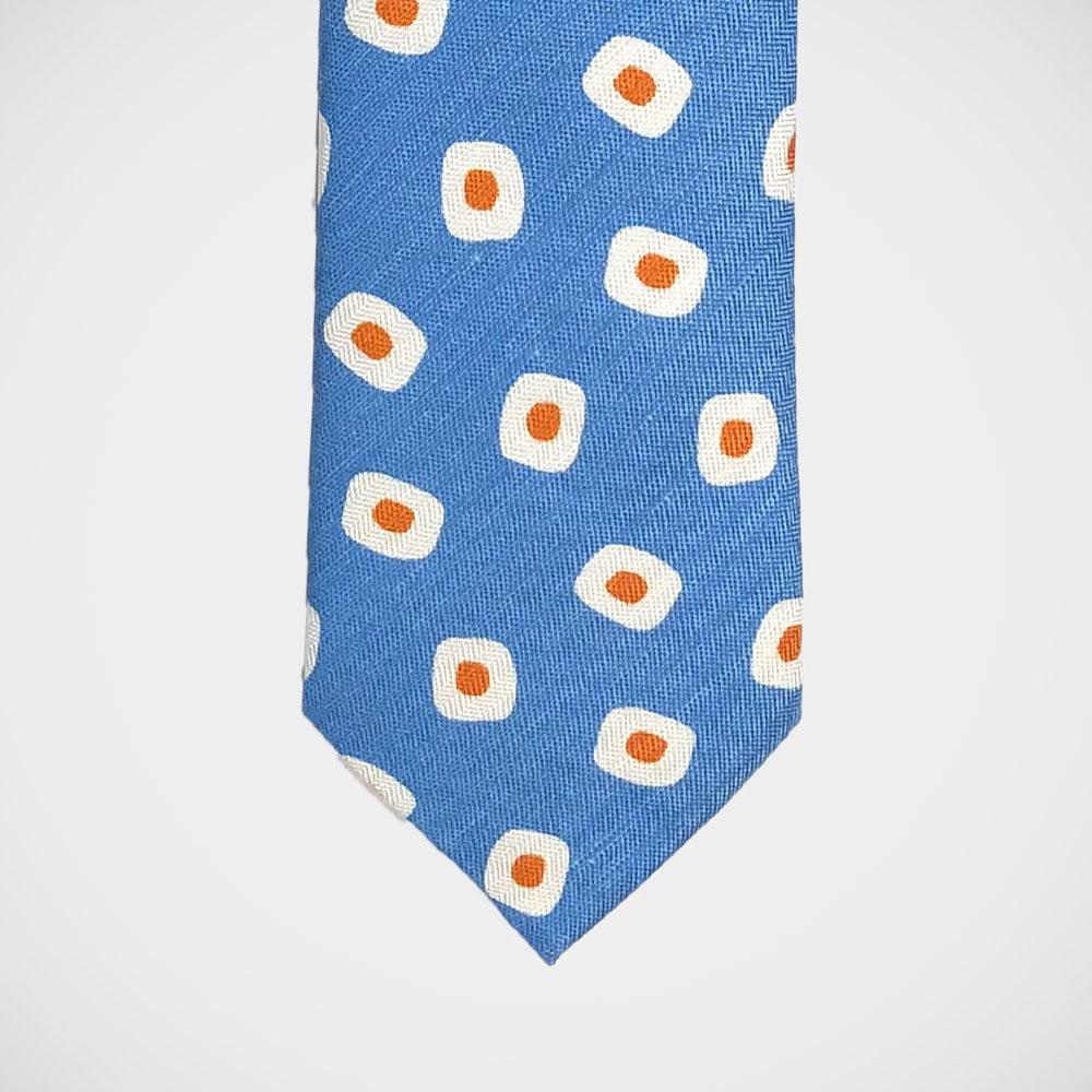 'Cheerful Neat - Blue' Tie
