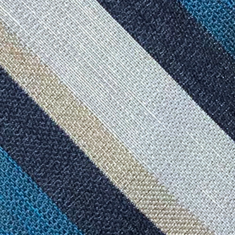 'Linen & Teal Stripe' Tie