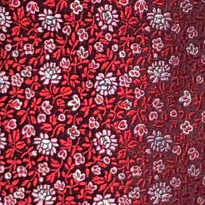 'Mini Floral on Red' Tie