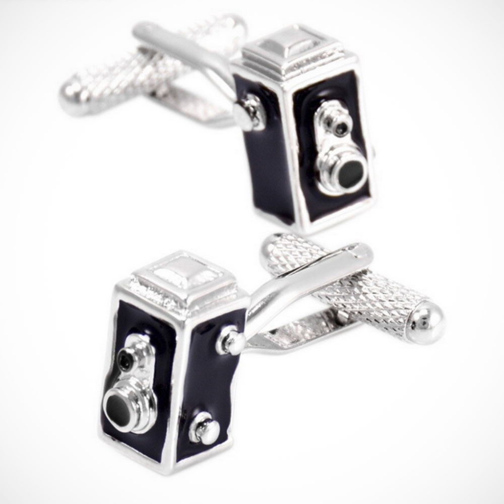 'Old Time Brownie Camera' Cufflinks