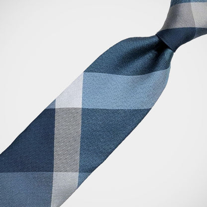 'Oversized Plaid in Teal' Tie