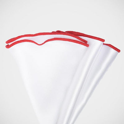 H. Halpern Esq. ‘White with Red Trim’ Pocket Circle